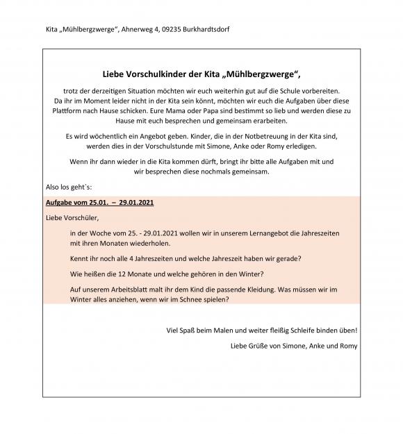 Wochenübersicht, Seite 1